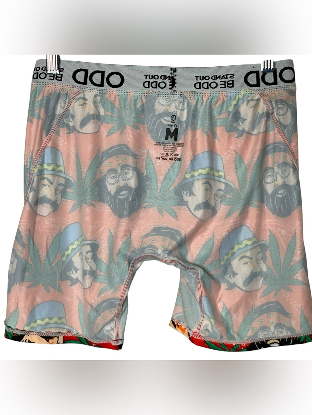 ODD Mens Boxer Briefs Cheech & Chong Size M NWOT Novelty Graphic Streetwear - Picture 6 of 7